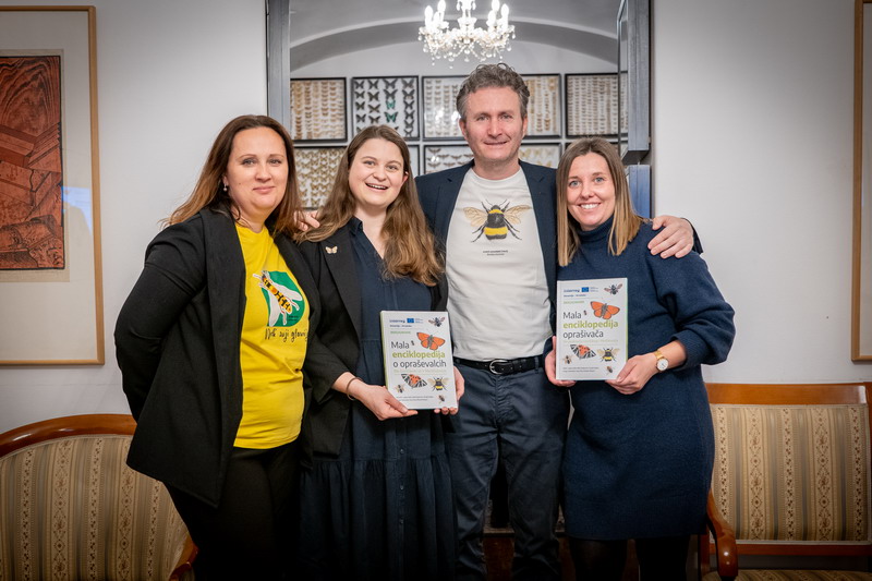 BEE(A)WARE: Od livada do knjige: U Lendavi predstavljena Mala enciklopedija oprašivača