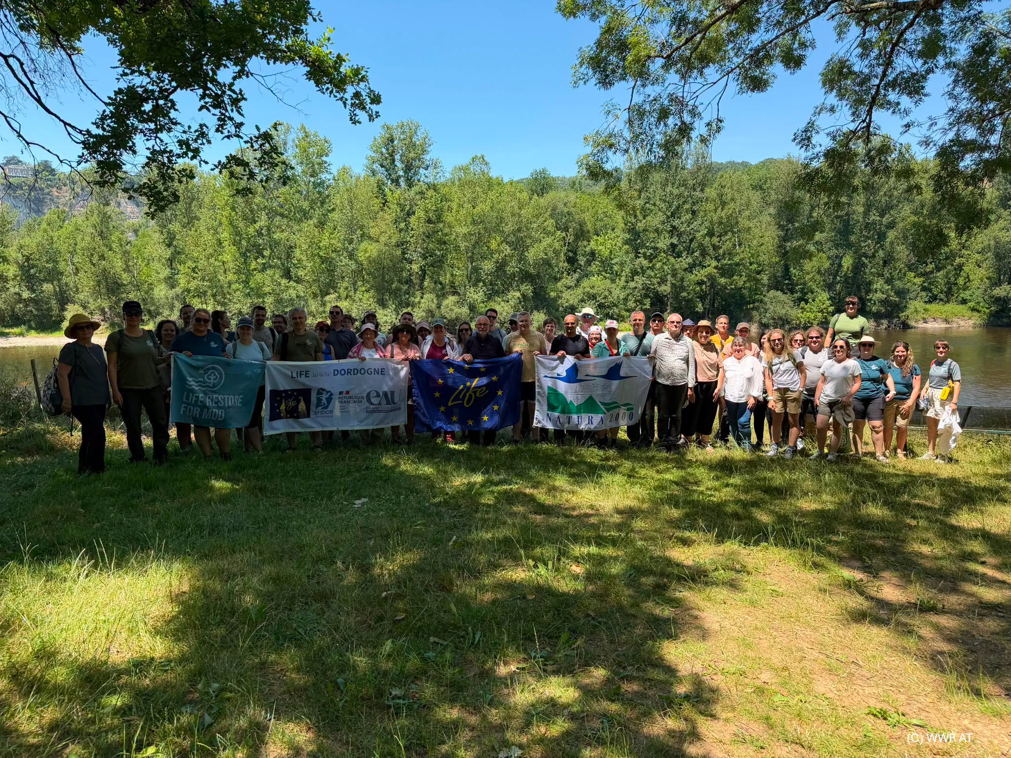 LIFE RESTORE for MDD: Primjeri dobre prakse obnove riječnih staništa unutar projekta LIFE Dordogne River