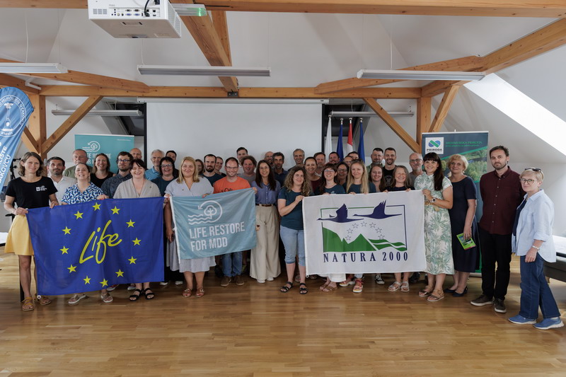 LIFE RESTORE for MDD: Stručnjaci i dionici usuglasili završne planove obnove rijeke Mure u Čakovcu