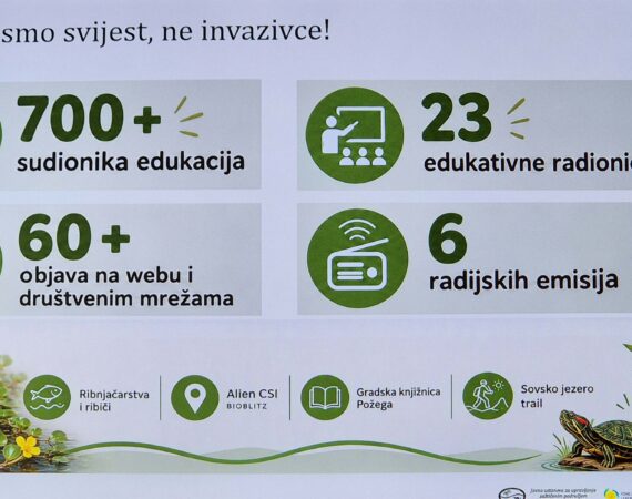 U Požegi završnom konferencijom predstavljeni rezultati borbe protiv invazivnih stranih vrsta